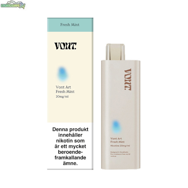Vont ART - Fresh Mint 20mg 1000 Puffar