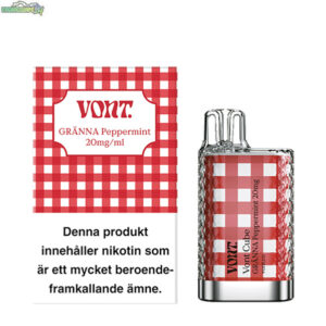 Vont CUBE - Gränna Peppermint 20mg 800 Puffar
