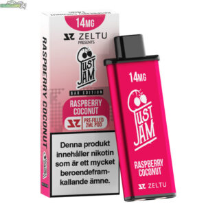ZELTU X3 Smakpod - Just Jam Raspberry Coconut 14mg