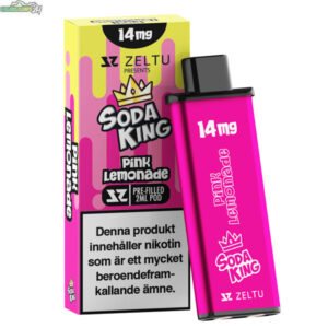ZELTU X3 Smakpod - Soda King Pink Lemonade 14mg